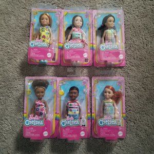 Barbie Chelsea and Friends Dolls - Set of 6